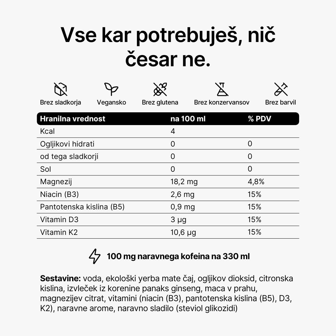 Stride Energija + Fokus