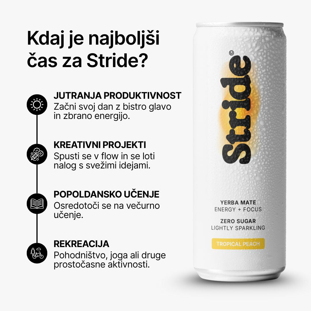 Stride Energija + Fokus